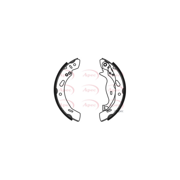 Brake Shoe Set image